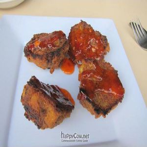 Kofta balls at Lentil As Anything in St Kilda