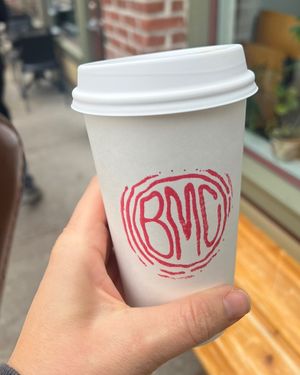 BMG coffee to go  at Big Mouth Coffee Roasters in Beacon