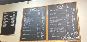 Menu #Veganuary at Big Mouth Coffee Roasters in Beacon