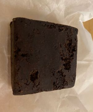 Vegan & gluten-free brownie  #Veganuary at Big Mouth Coffee Roasters in Beacon