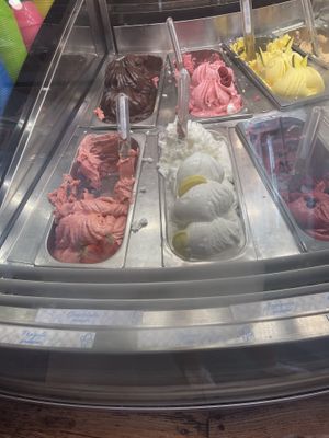 more flavors (including the amazing vegan chocolate)   at Gelato Paradiso in Coronado