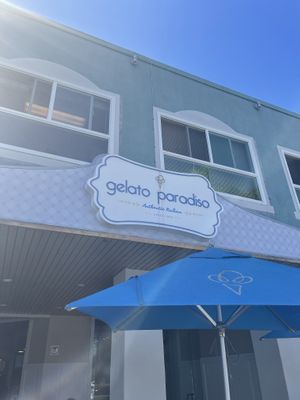 outside   at Gelato Paradiso in Coronado