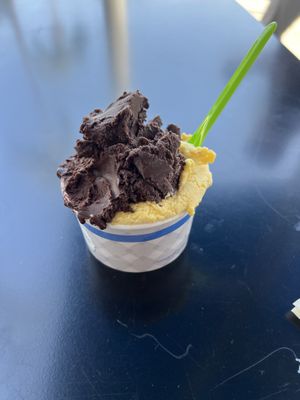 Best chocolate vegan gelato    at Gelato Paradiso in Coronado