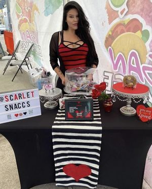   at Scarlet Snaccs in Los Angeles