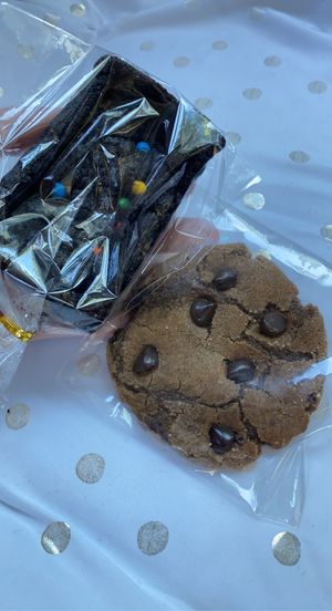 Magic Brownie and Mexican Hot Chocolate Cookie  at Scarlet Snaccs in Los Angeles