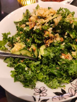 Kale salad at FUHU Bar & Restaurant in Las Vegas