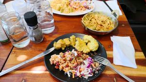 Lots of choices, generous portions. at Veggie Mama in Mount Lawley