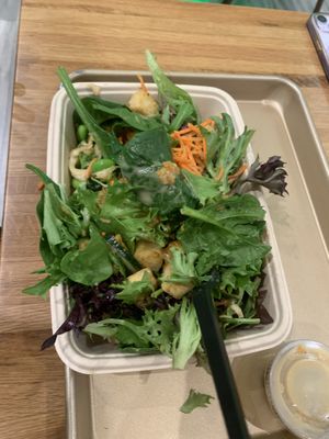 Salad w/ rice  at elephant+vine in Chicago