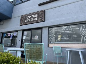 Outside   at Top This Chocolate in Ventura