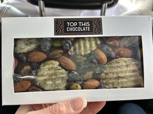 My creation   at Top This Chocolate in Ventura