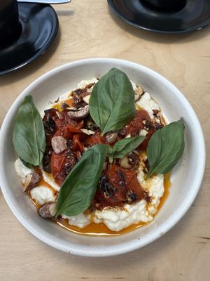 Charred Tomato Nuggets  at Café Kœr in Wurzburg