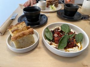 Charred Tomato Nuggets  at Café Kœr in Wurzburg