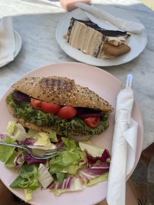 Healthy bun  at Carolinas Petit Cafe & Tearoom in Sliema