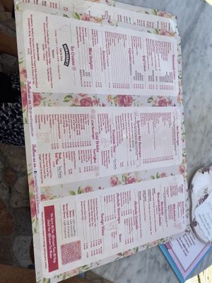 Menu   at Carolinas Petit Cafe & Tearoom in Sliema