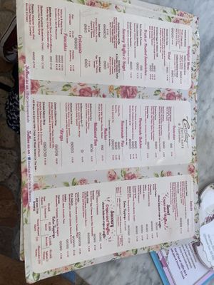 Menu   at Carolinas Petit Cafe & Tearoom in Sliema