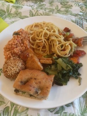 All of the buffet 1 at Hotel Luxor in Bellaria-igea Marina