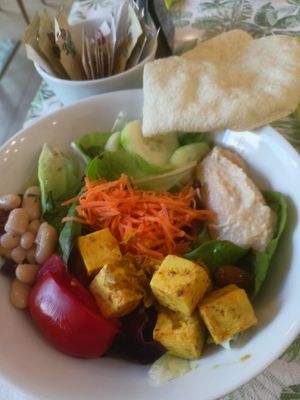 Salad at Hotel Luxor in Bellaria-igea Marina