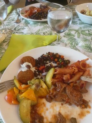 All of the buffet 2 at Hotel Luxor in Bellaria-igea Marina