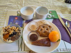 Breakfast (from the Buffet) at Hotel Luxor in Bellaria-igea Marina