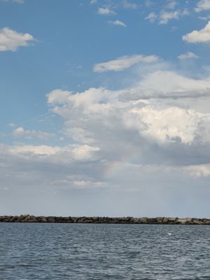 The sea at Hotel Luxor in Bellaria-igea Marina
