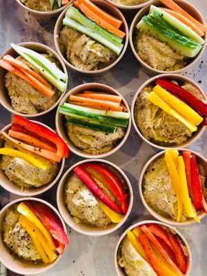 Hummus 😋 at Cristina's kitchen in Mechelen