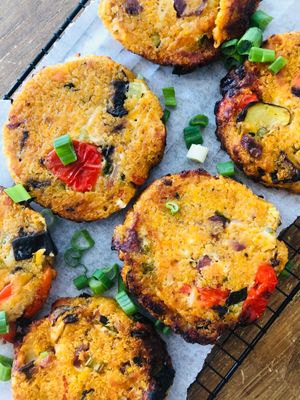 Vegan burgers 😋 at Cristina's kitchen in Mechelen