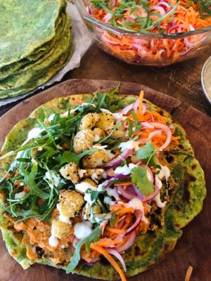 Spinach tortilla 😋 at Cristina's kitchen in Mechelen