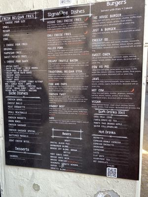   at FritBar in Bruges