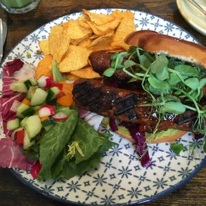 Vegan koftas  at The Chakra Lounge in Bakewell