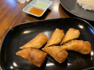 Vegetable spring rolls  at Hom Mali Thai Food & Noodle in Ao Nang