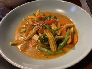 Vegetable Penang Curry  at Hom Mali Thai Food & Noodle in Ao Nang