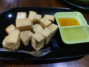 Fried tofu at Hom Mali Thai Food & Noodle in Ao Nang