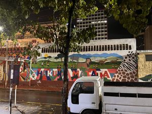   at Bridges Organic Health Restaurant in Nairobi