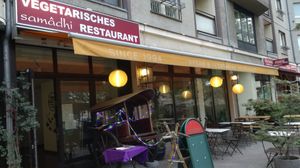 Outside at Samadhi in Berlin