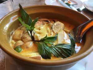 Yellow curry at Samadhi in Berlin
