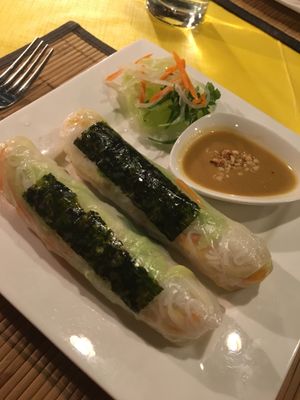 Summer rolls at Samadhi in Berlin