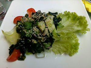 Algae salad at Samadhi in Berlin