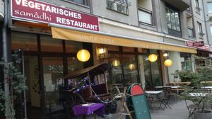 Outside at Samadhi in Berlin