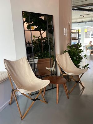 Comfy seats to chill & relax  at Intense Coffee in Luxembourg City