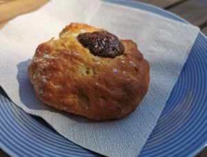 Brioche at Intense Coffee in Luxembourg City