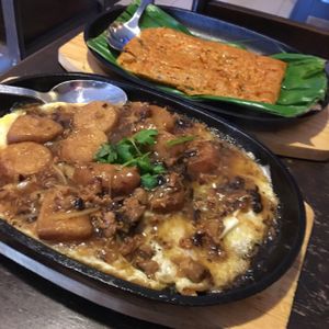 Our food  at Fulin Xuan Vegetarian 福临轩 in Johor Bahru