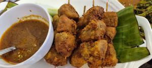 Satay at Fulin Xuan Vegetarian 福临轩 in Johor Bahru