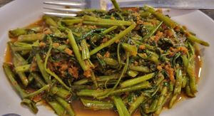 Kang kong at Fulin Xuan Vegetarian 福临轩 in Johor Bahru