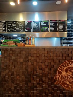 Menu inside at Burger Brothers Berlin in Berlin