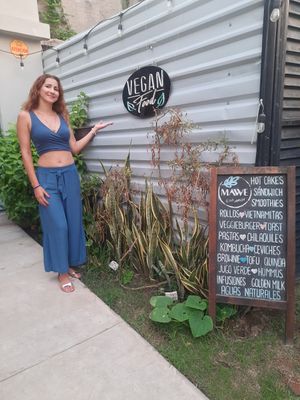  at MAWE Cocina Vegana in Mazatlan