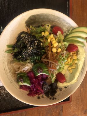 Vegan bowl!!  at Yama Cafe in Vancouver