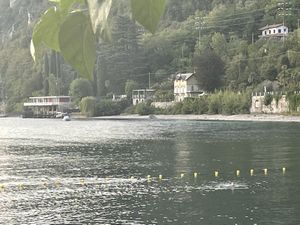 The view from the location at Te lo do io il Vegano / La Stella Vegan in Lierna