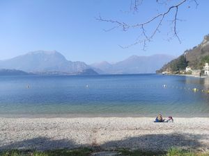 View from outside at Te lo do io il Vegano / La Stella Vegan in Lierna