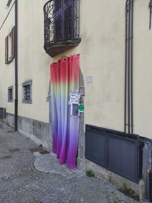 Entrance at Te lo do io il Vegano / La Stella Vegan in Lierna