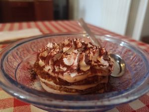 Tiramisu at Te lo do io il Vegano / La Stella Vegan in Lierna